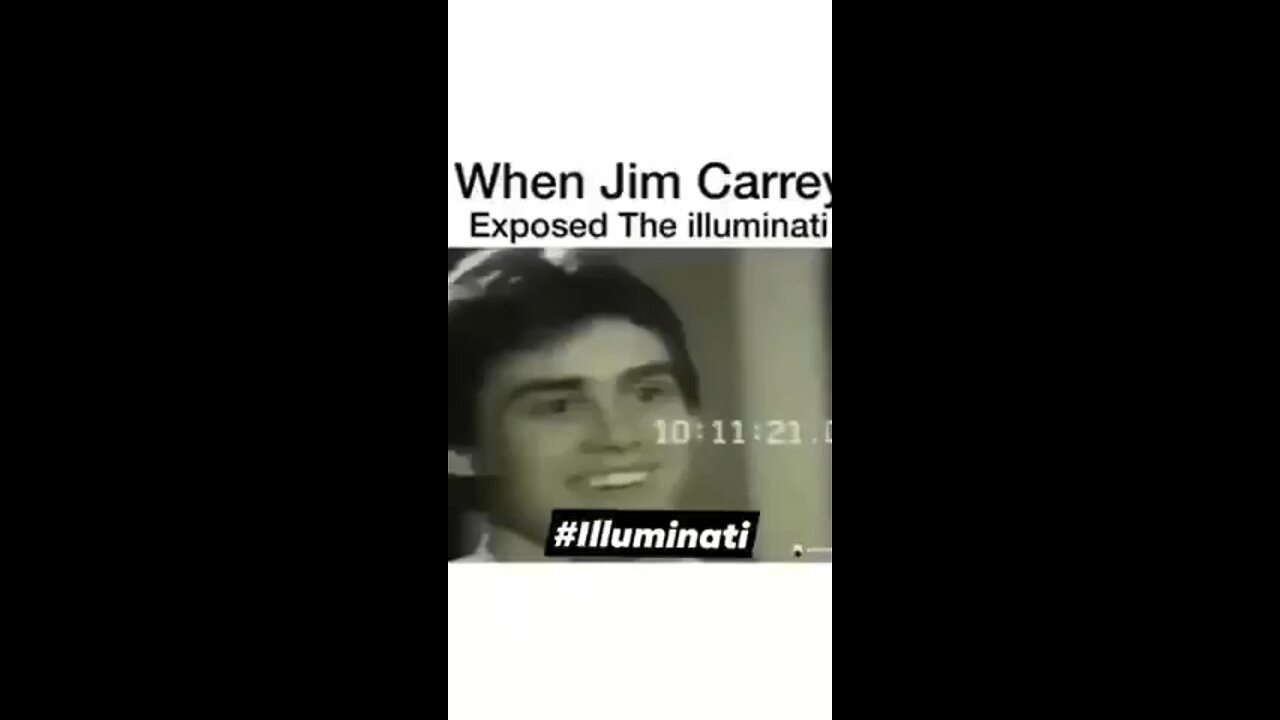 Jim Carrey exposes the Illuminati on the Jimmy Kimmel show