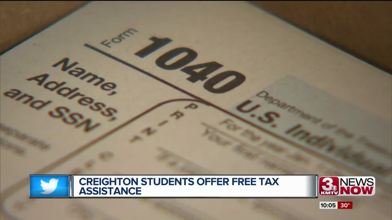 Creighton Students Offer Free Tax Assistance