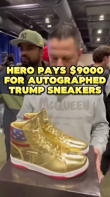 Would you pay 9000 for Trumps new sneakers?