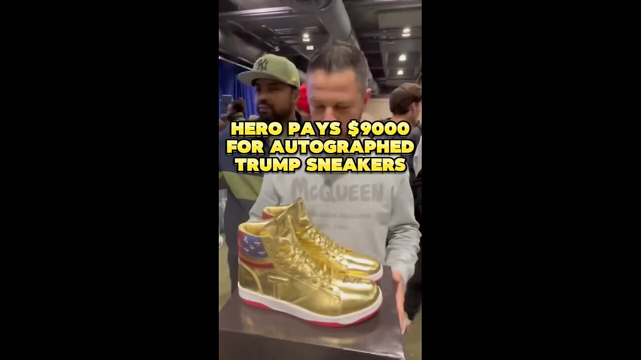 Would you pay 9000 for Trumps new sneakers?