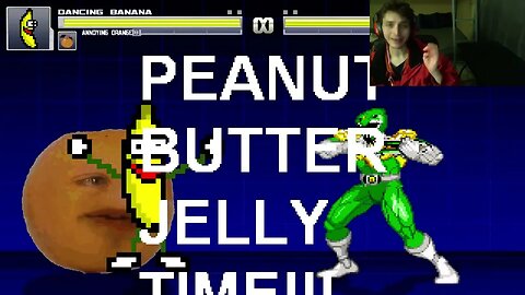 Fruit Characters (Annoying Orange And Dancing Banana) VS Green Ranger In An Epic Battle In MUGEN