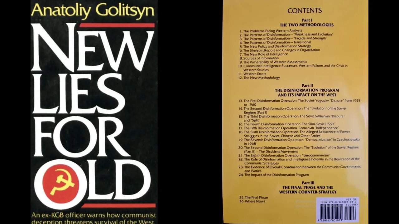 Anatoliy Golitsyn – New Lies for Old – 26 – Where Now?