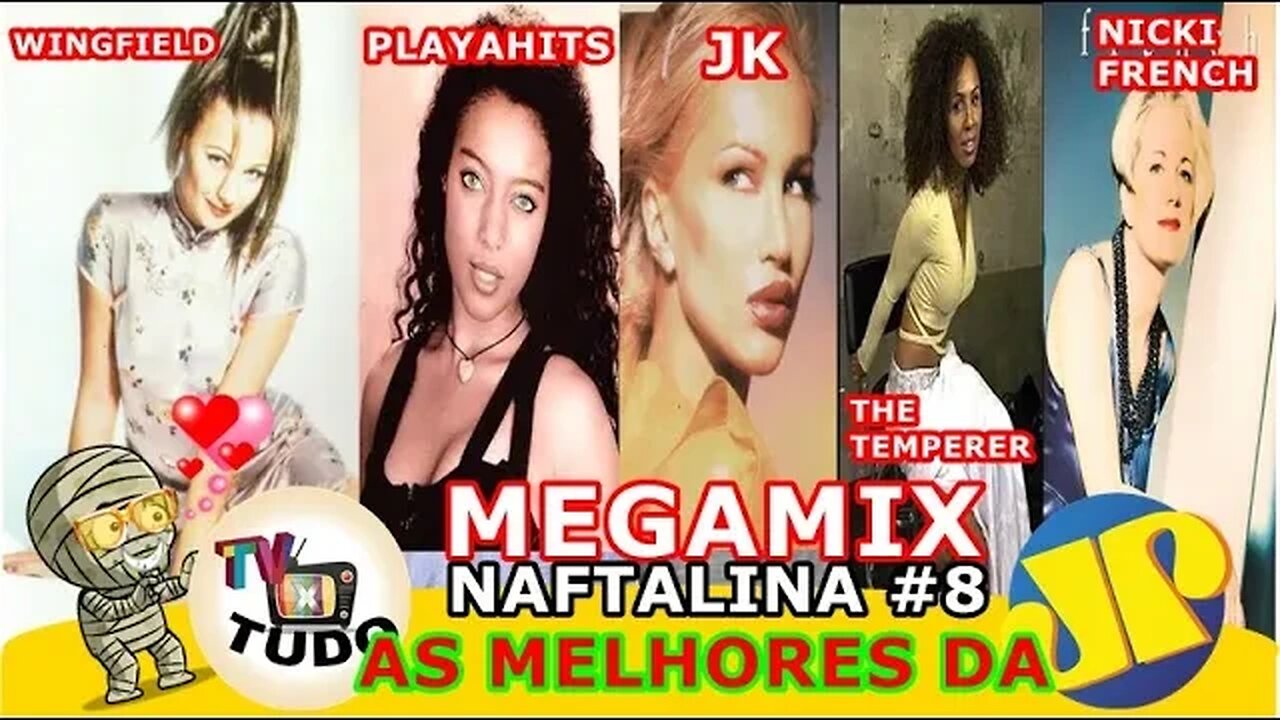 MEGAMIX NAFTALINA #8 - AS MELHORES DA PAN - FLASHBACK 90s