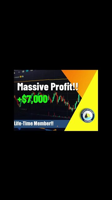 $7,000 MASSIVE Profit Life Time Member Stock Market