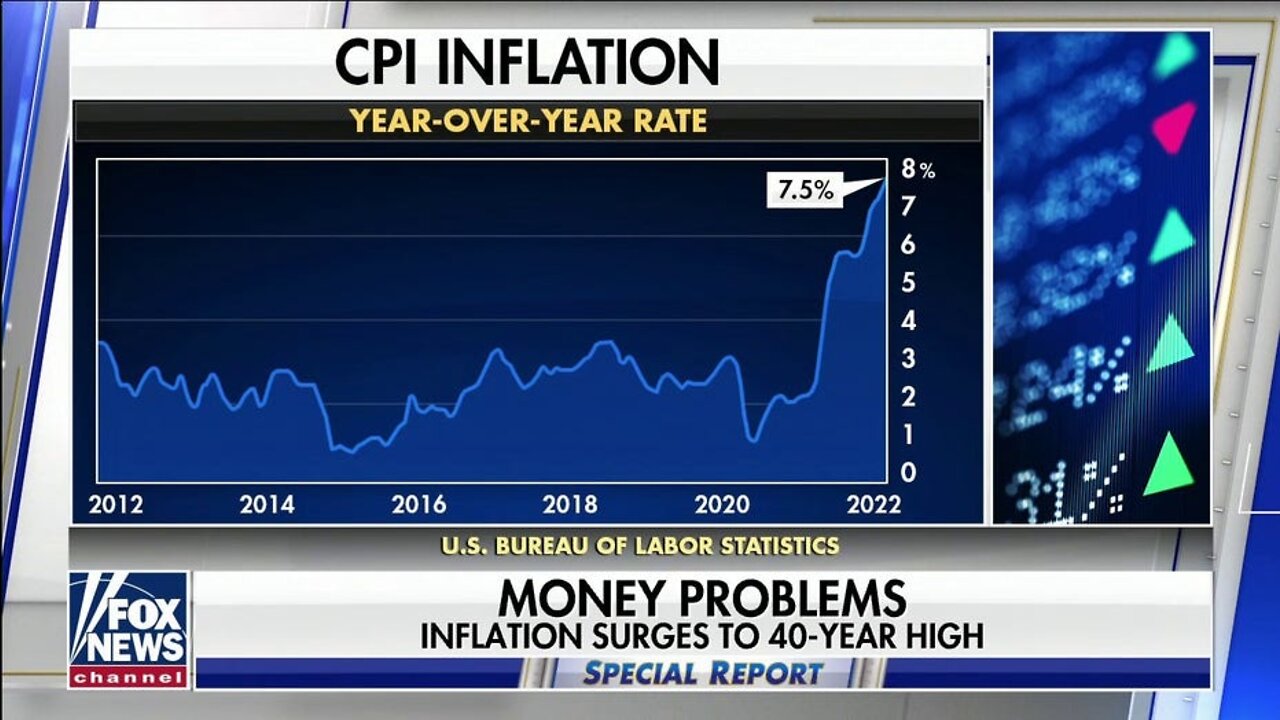 Inflation | President Trump Reacts to Inflation Hitting 39-Year High