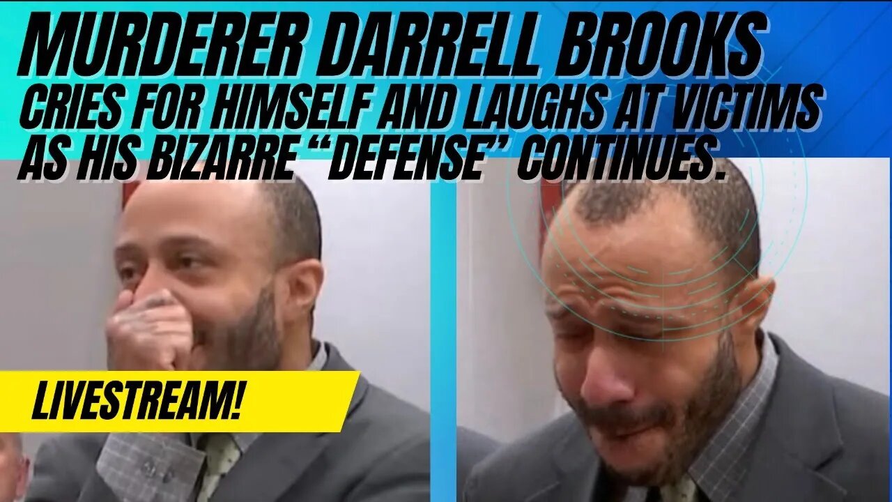 Darrell Brooks Live Commentary & Chat 2nd Day of Defense Case