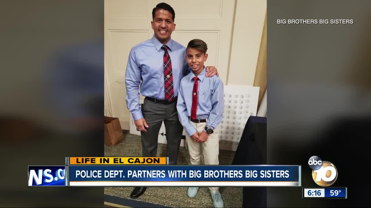 Police Department partners with Big Brothers Big Sisters