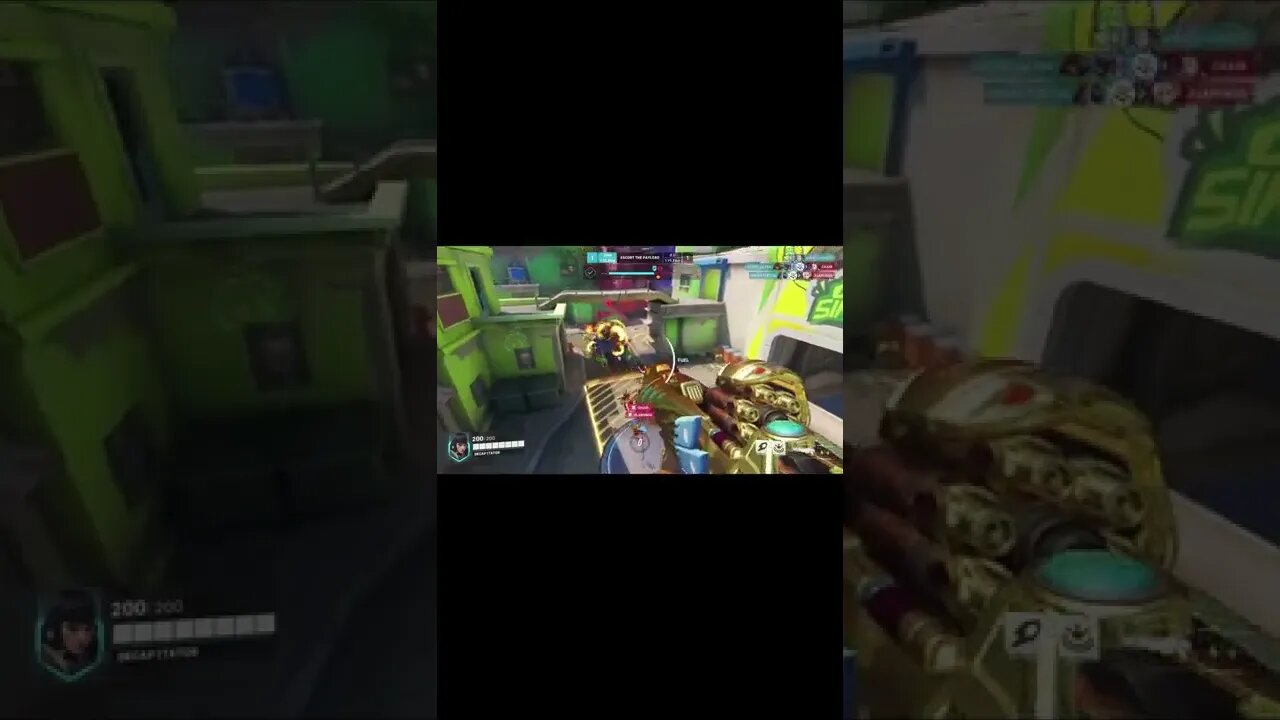 Overwatch 2 - Pharah - Everything Just Fell Apart After That (Competitive - Role Queue) Xbox #shorts