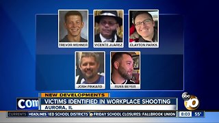 Victims identified in workplace shooting