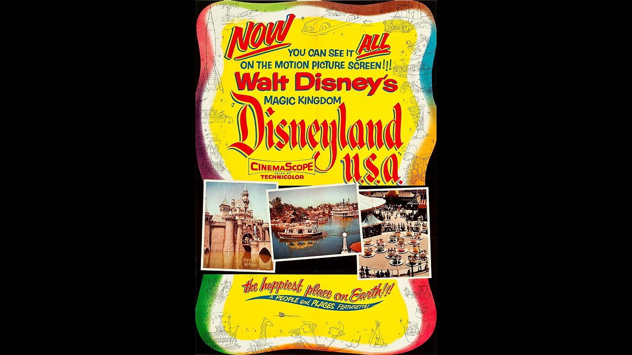 Walt Disney's People & Places - Disneyland USA (1956)