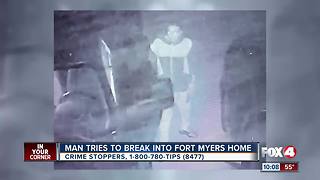 Man Tries to Break into Fort Myers Home