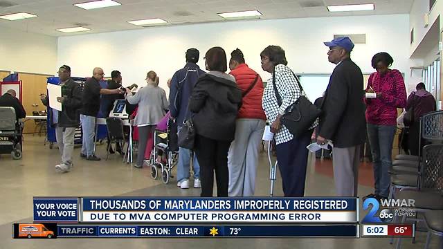 Computer error impacts thousands of voters before primary