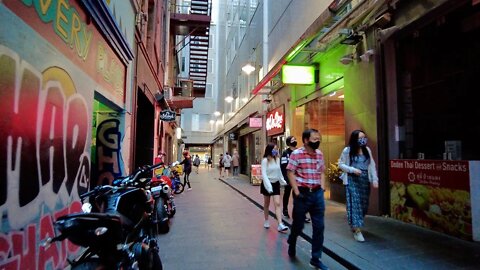 Walking in Melbourne City on Friday Late Afternoon || VICTORIA || Australia
