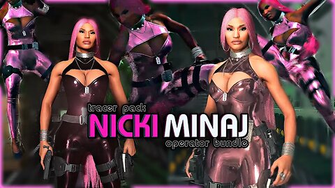 TRACER PACK: NICKI MINAJ OPERATOR BUNDLE SHOWCASE - CALL OF DUTY MODERN WARFARE 2/WARZONE 2