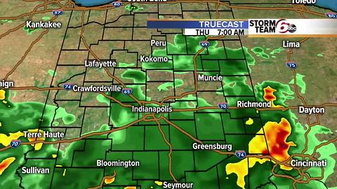 T'Storms return tonight. Cooler/dry weekend.