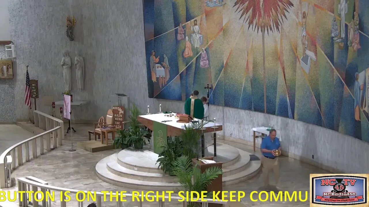NCTV45 CATHOLIC MASS FROM HOLY SPIRIT PARISH (ST VITUS SITE) 9 AM SUNDAY JULY 30 2023