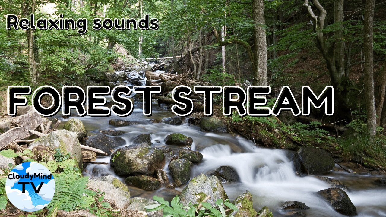 Relaxing sound of water stream (45mins)