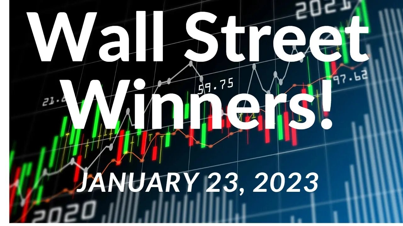 Wall Street Winners - FreeBee Edition - Jan 23, 2022