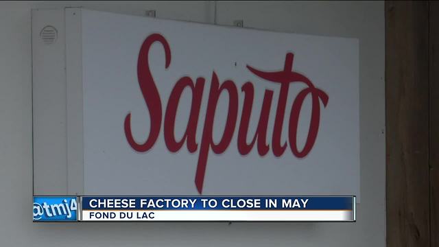 Fond du Lac cheese factory to close, more than 125 employees affected