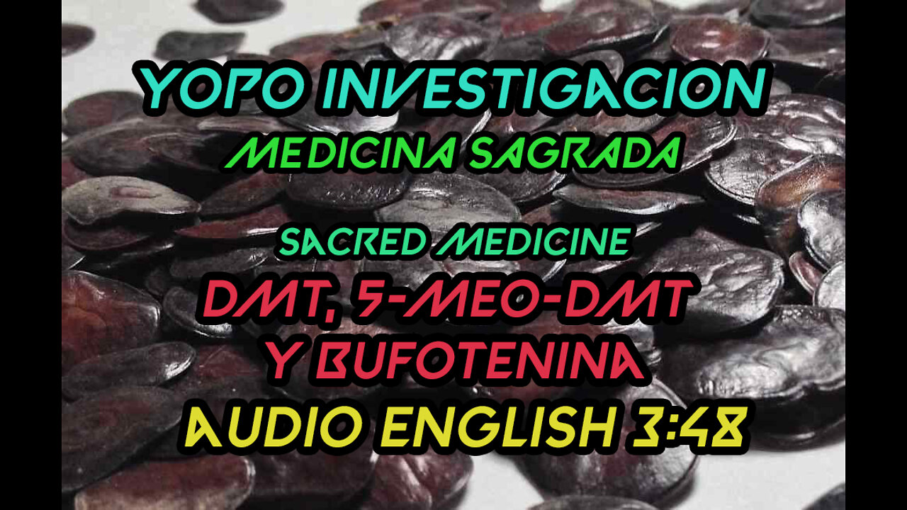 Yopo Investigacion✅ Anadenanthera peregrina Research DMT, 5-MeO-DMT Y Bufotenina ¡MEDICINA POTENTE!