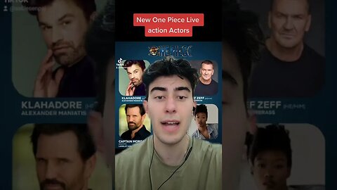 New One Piece Live action Actors