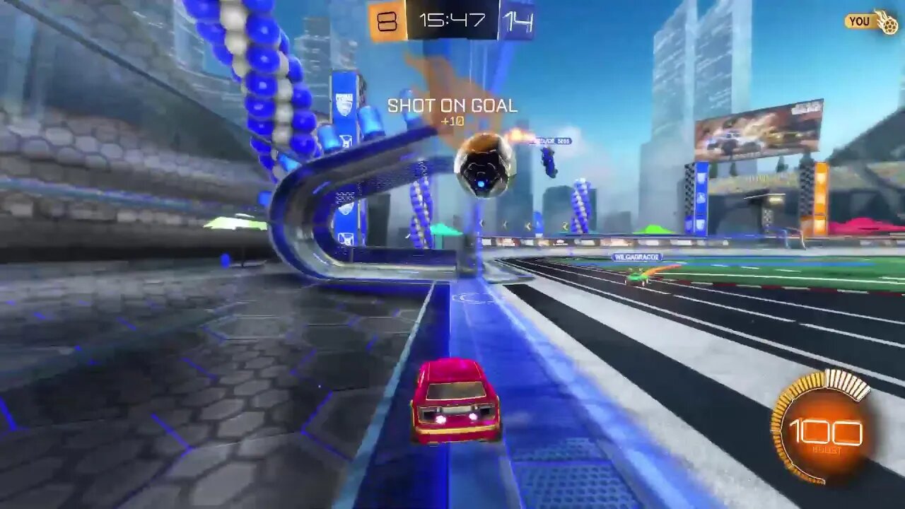 Rocket League diamond plays with silver