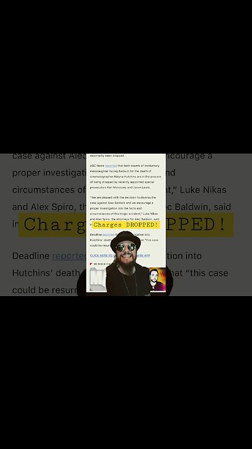 Alec Baldwin Charges DROPPED In Rust Shooting! #shorts