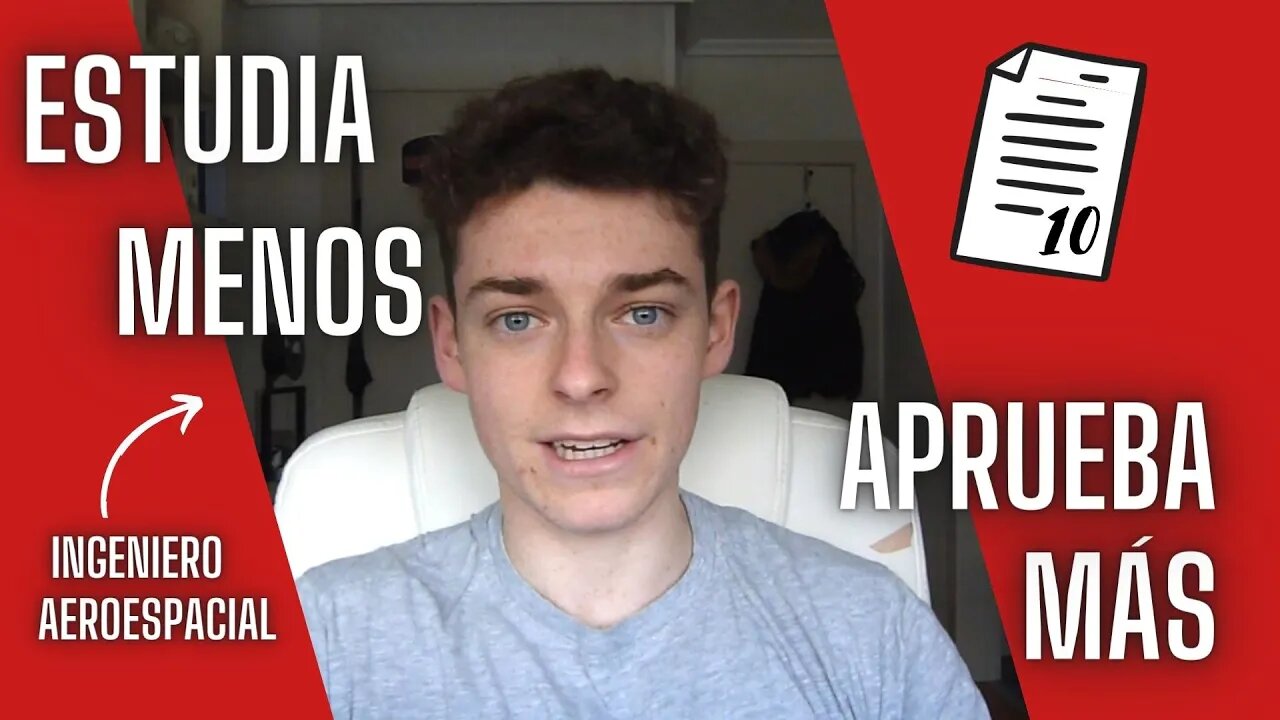 Estudia MENOS, Aprueba MÁS (5 pasos)