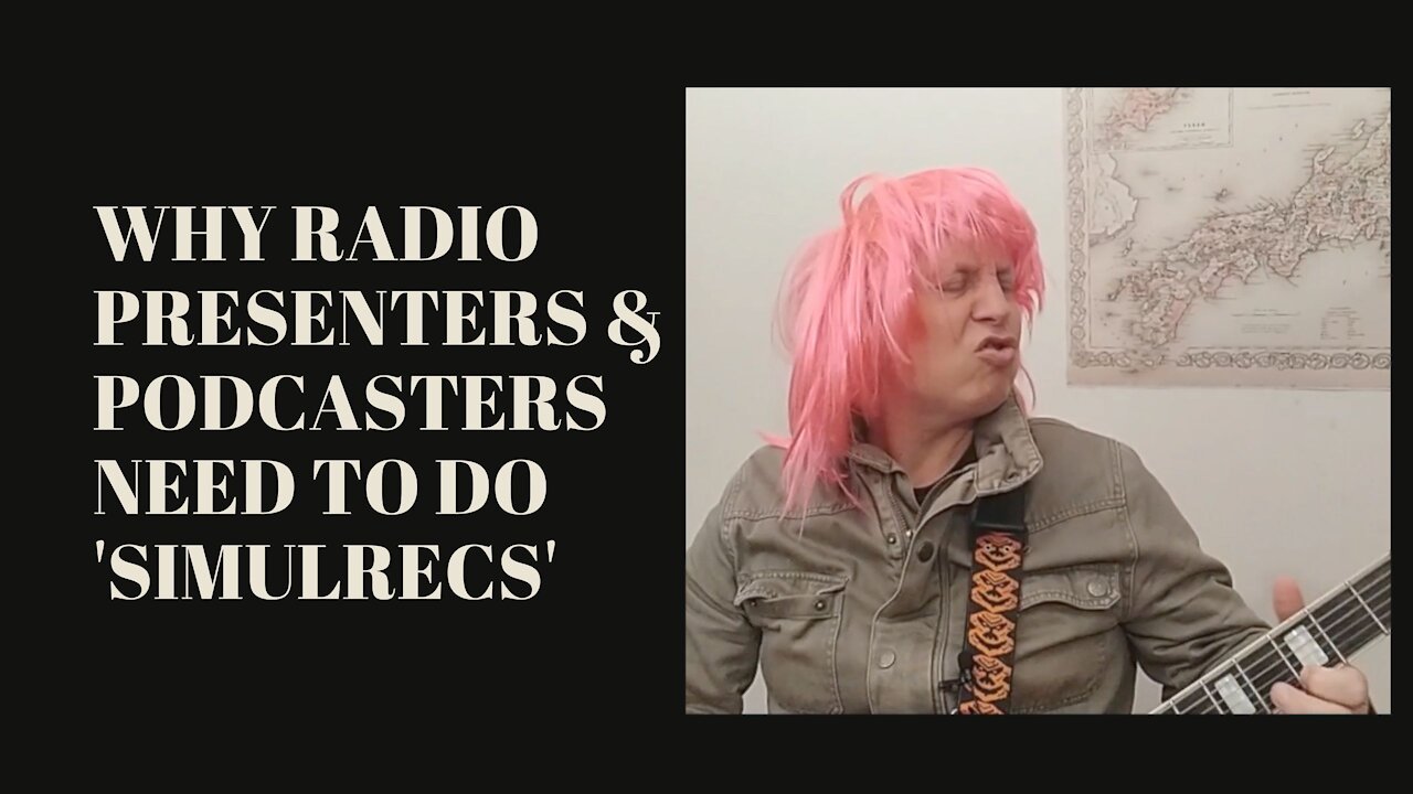 Why Presenters & Podcasters Need to Do Simulrecs: Quick Tip
