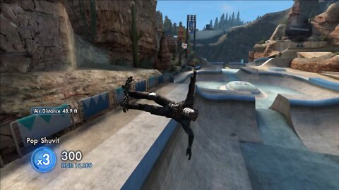 Skate 3 Dead Space - Long Fall Trick 2