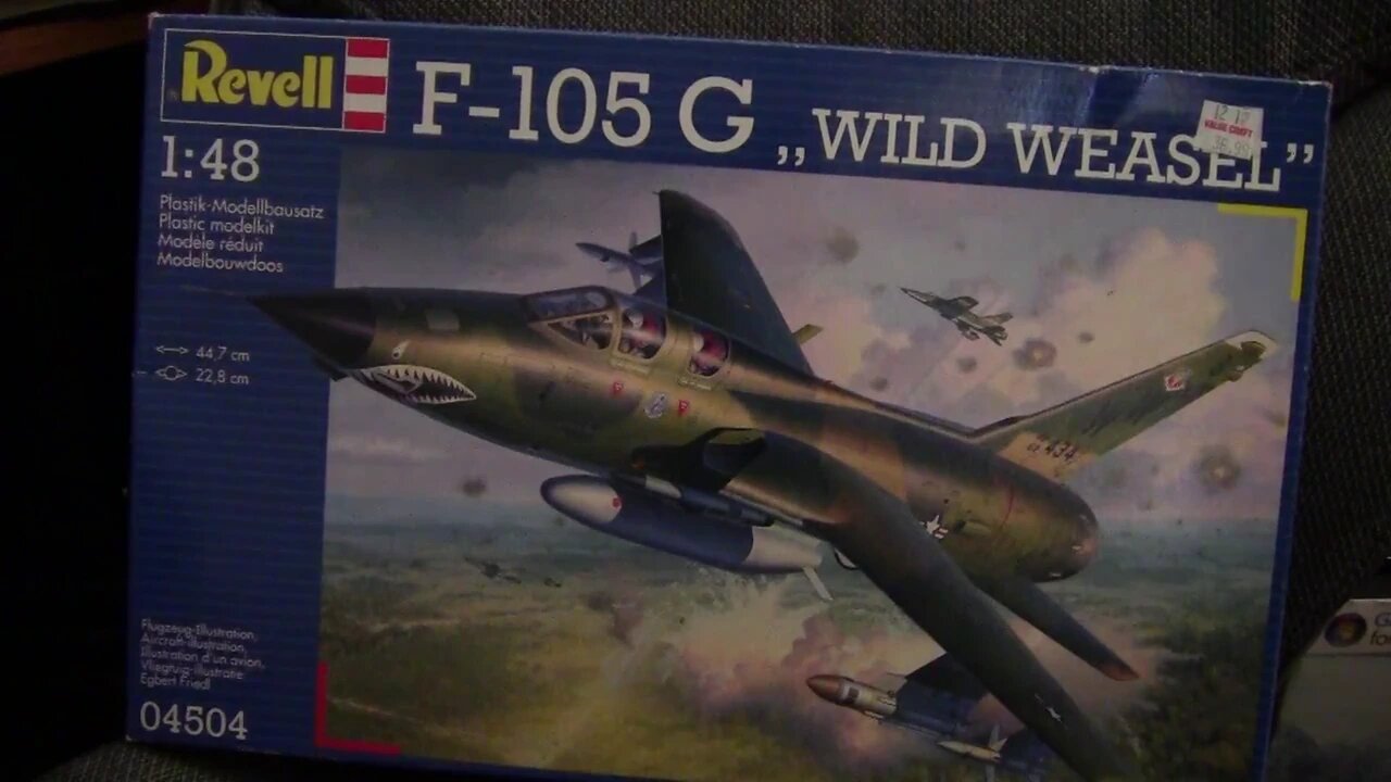 1/48 Revell Germany F-105G Thunderchief Review/Preview