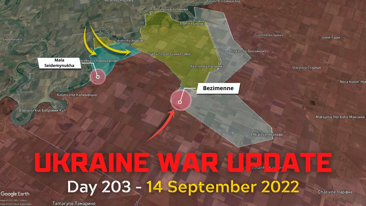 Ukraine expands control over Andriivka bridgehead (Kherson) - Russians capture Mykolaivka Druha