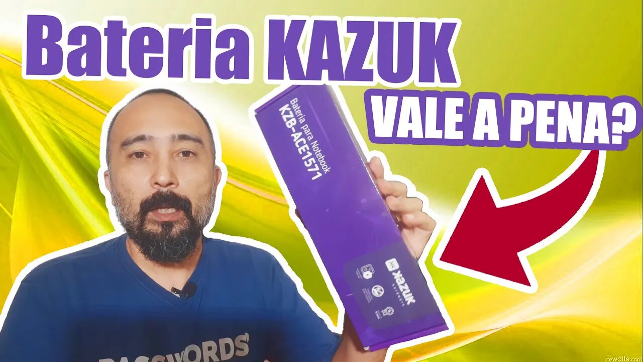 Bateria KAZUK para notebook VALE A PENA? FIQUE ESPERTO