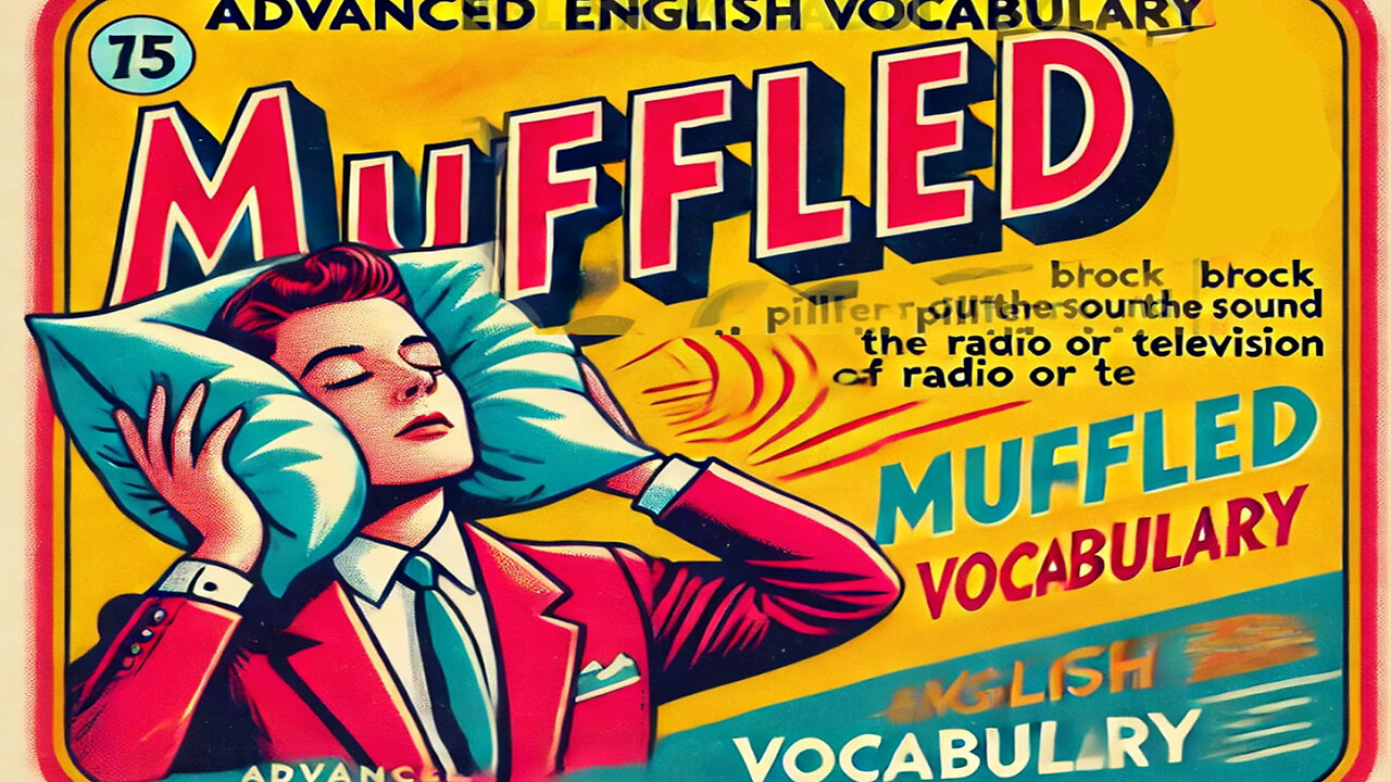 Vocabulary and Pronunciation "MUFFLED" Advanced English