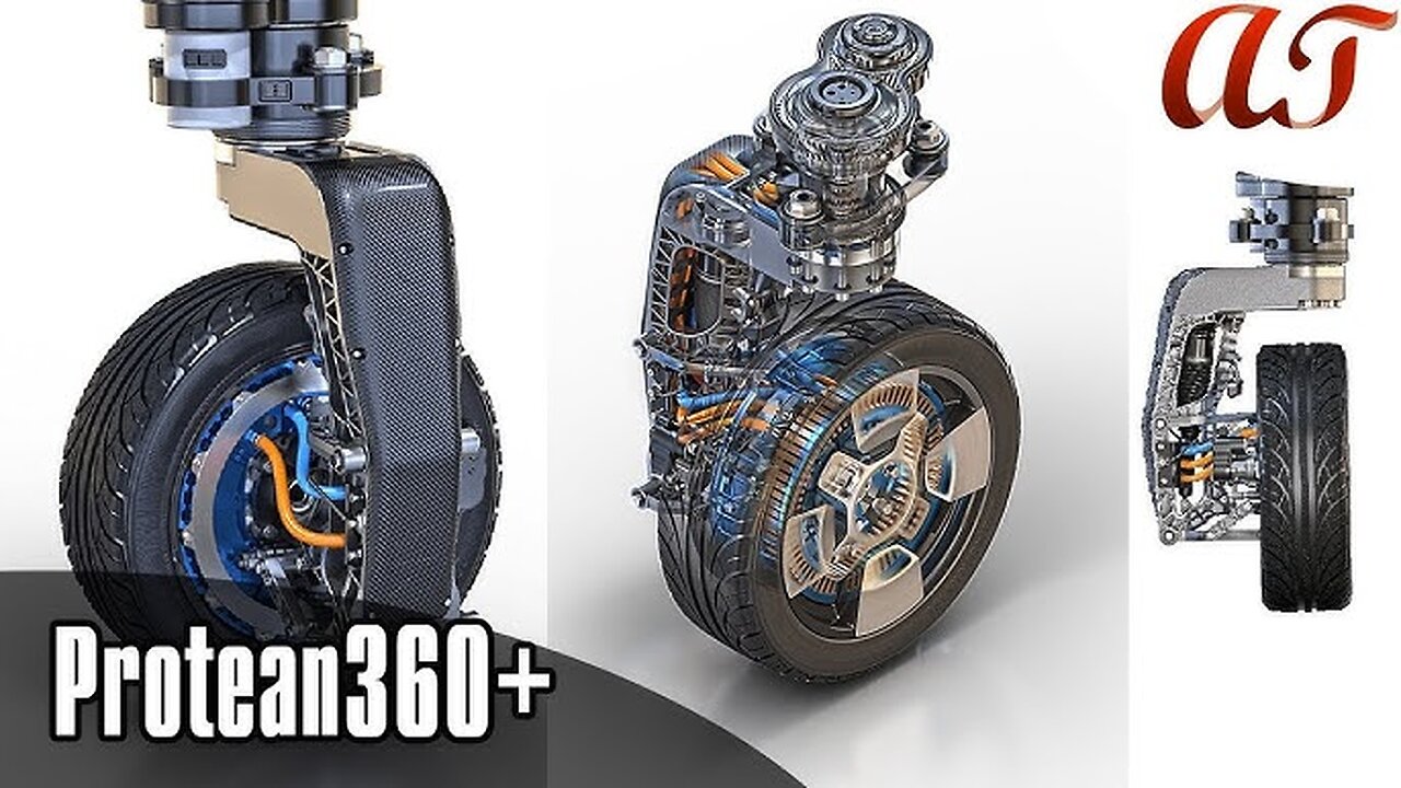 Protean Electric develops 360 degree steering wheel concept