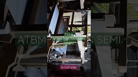 Finished small size projects JGja1 #diy #homemade #viral #project #atbm #powerloom #assembly