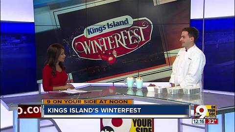 Kings Island Winterfest food