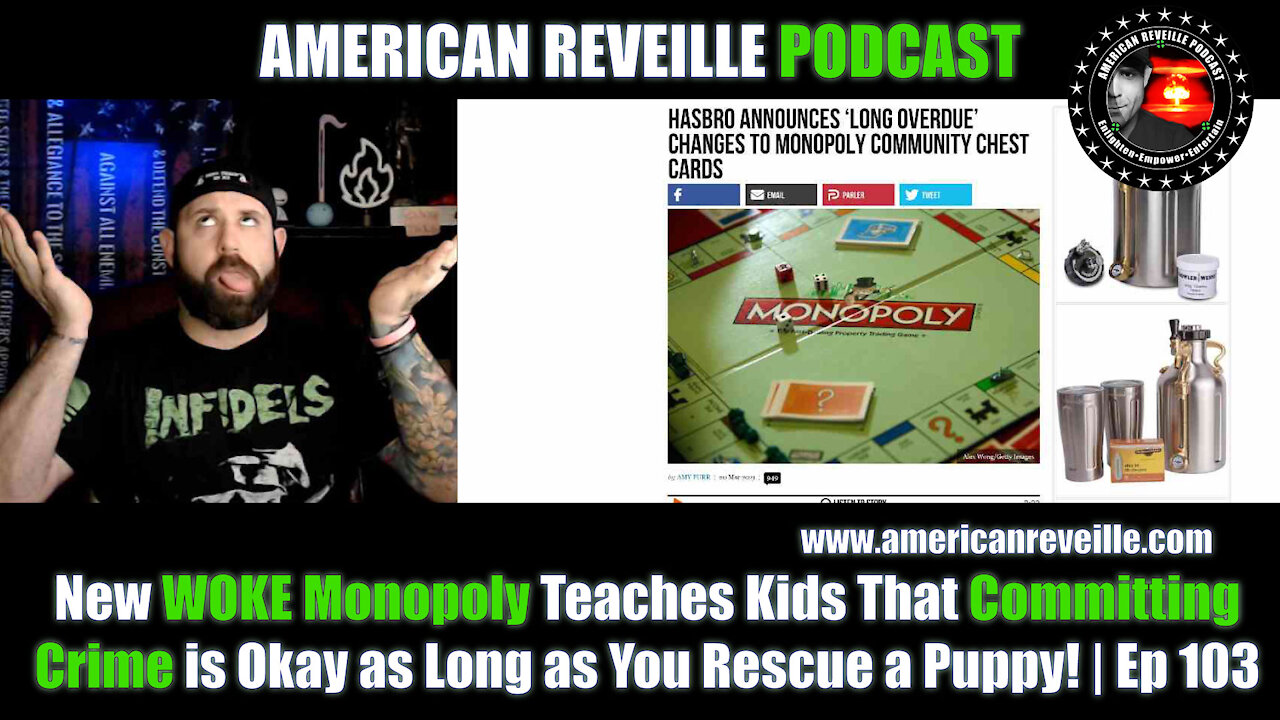 New WOKE Monopoly Teaches Kids That Committing Crime is Okay as Long as You Rescue a Puppy! | Ep 103