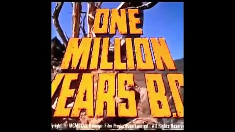 Movie Theme One Million Years BC - 1966