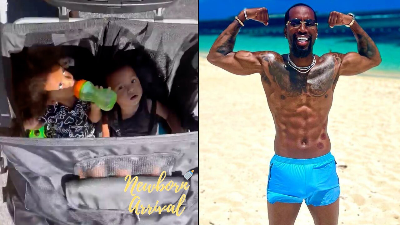 Safaree Wears "Short Shorts" While Walking The Kids During Daddy Duty! 🩳