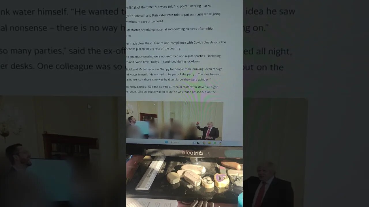 Boris took the p out of you