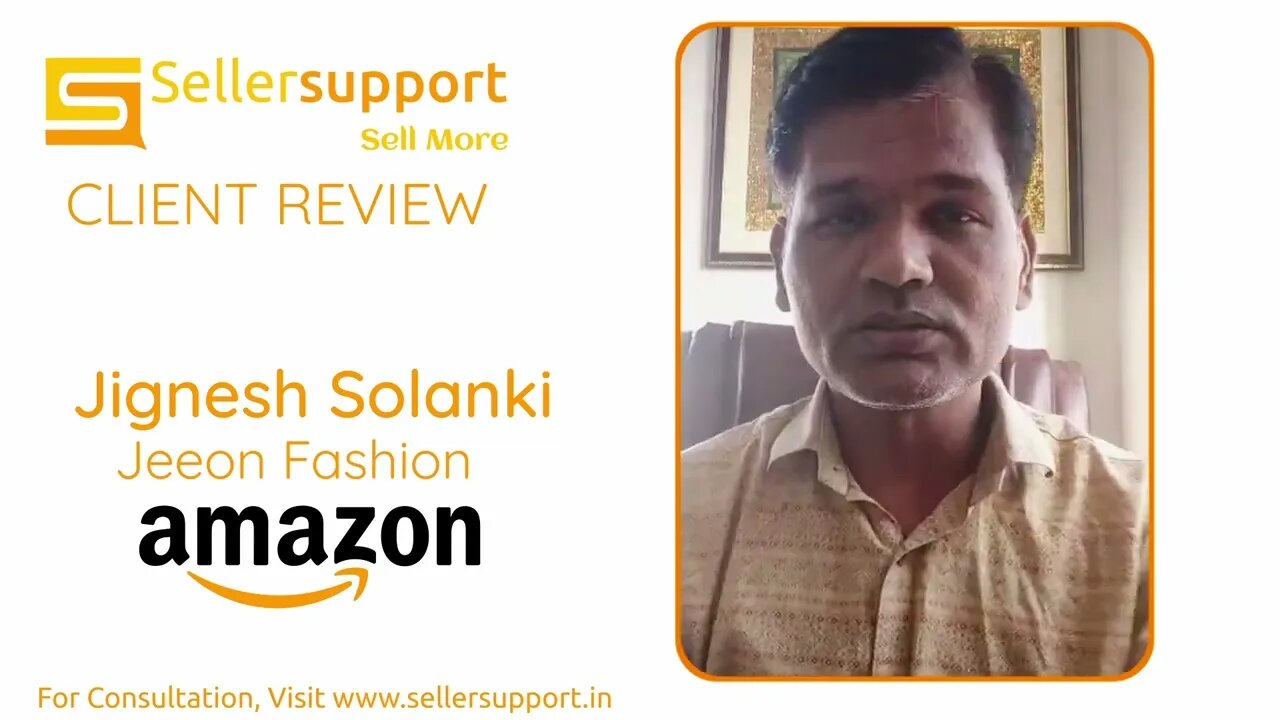 Sellersupport Client Review | Jignesh Solanki | Jeeon Fashion