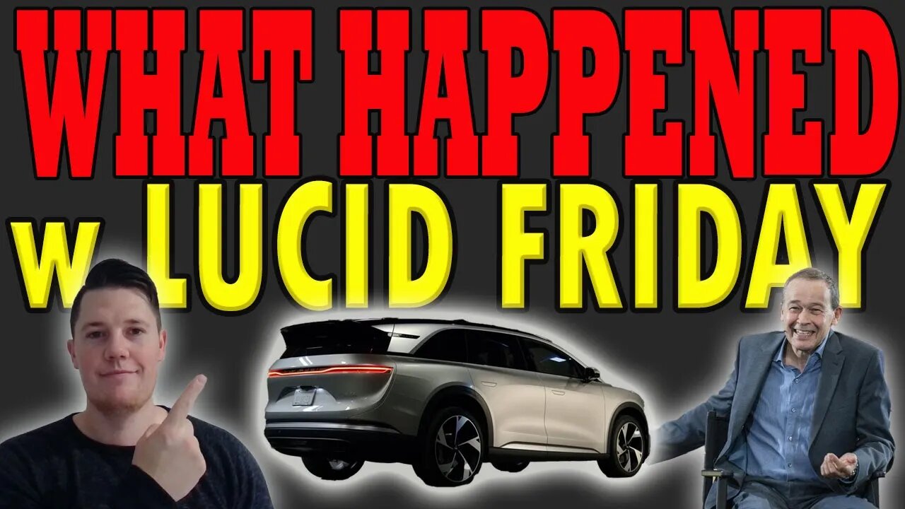 Why Did Lucid Pullback Friday ?! │ Lucid Shorts Return 1.51M ⚠️ Why I BOUGHT More Lucid Friday