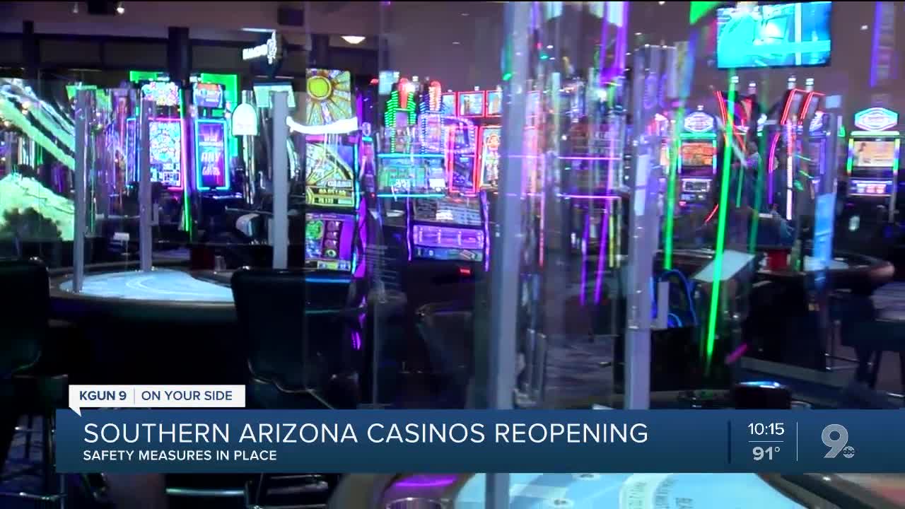 Southern Arizona casinos won't gamble with health of guests as they reopen