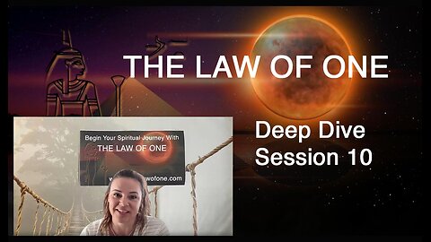 The Law of One Book One, Deep Dive Session 10 with Pamela Mace Online School, Sample Class