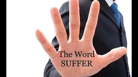 THE WORD SUFFER