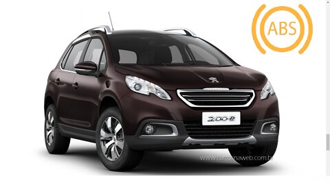 Peugeot 2008 1.6 16v com luz do abs acesa