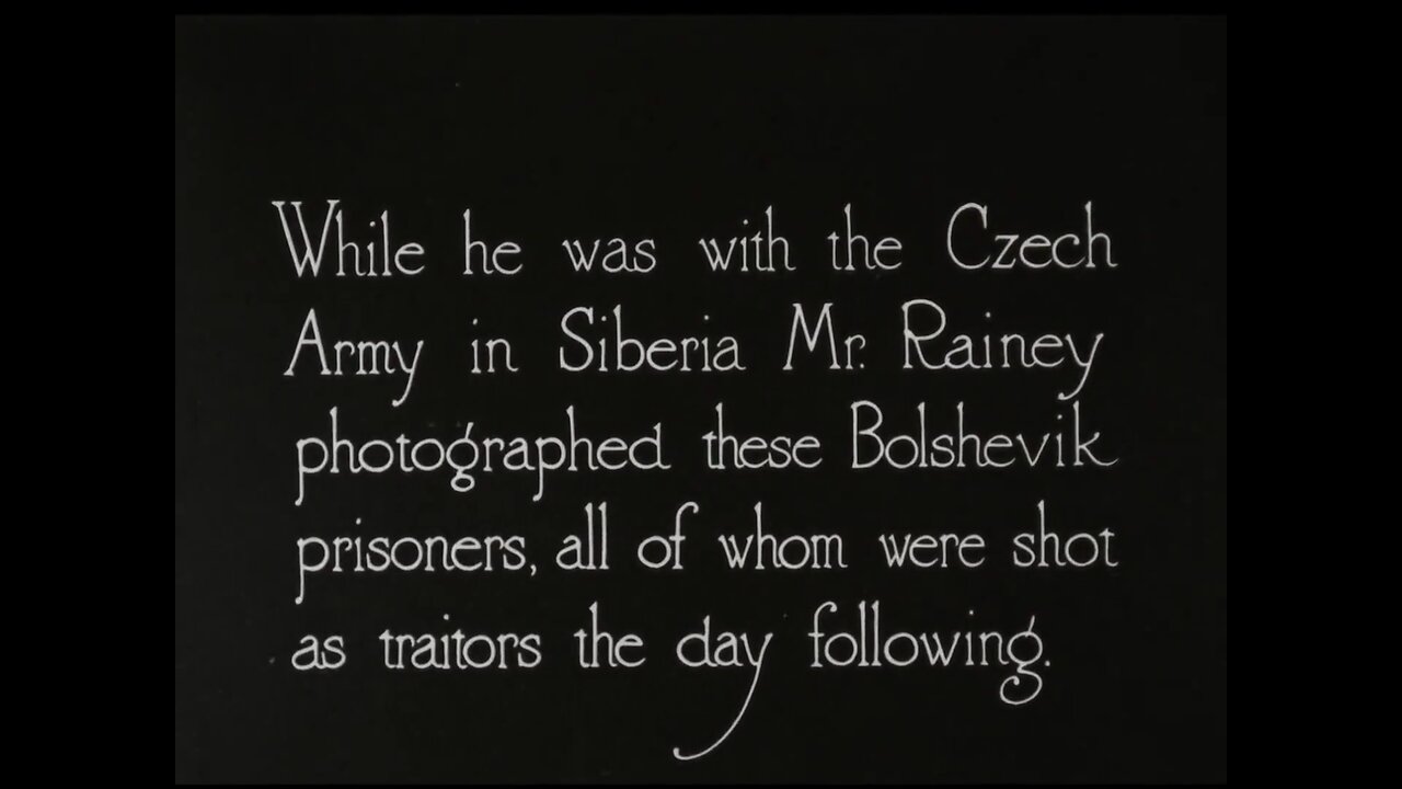 Last Known Home of Czar Nicholas || + Bolshevik Prisoners (1918 Original Black & White Film)