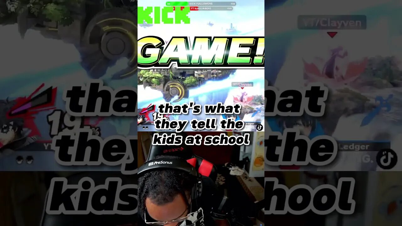 These Three Things combine makes you ugly #ClayvenG #kickstreamers #SmashBros