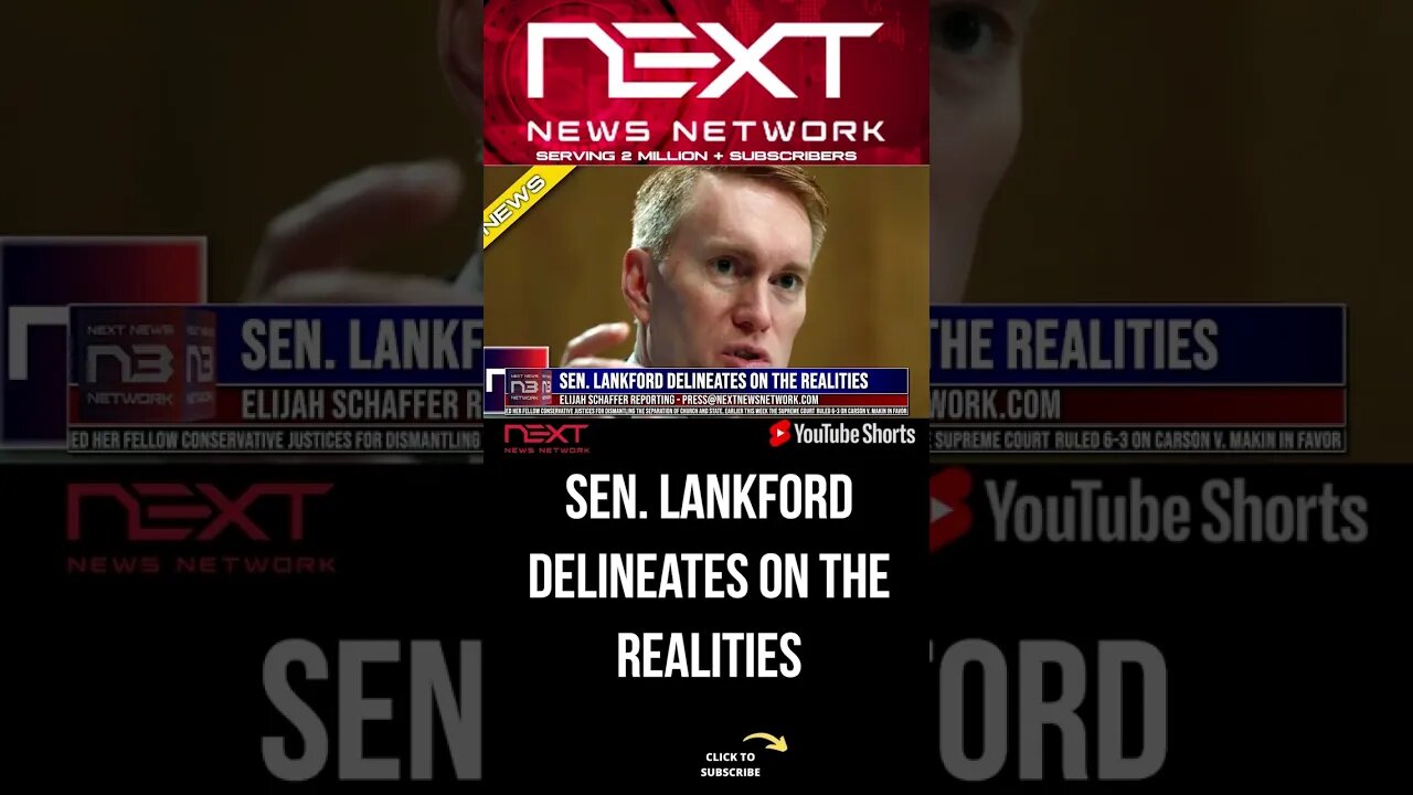 Sen. Lankford DELINEATES On The Realities #shorts